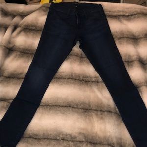 Dark denim flying monkey jeans. 👖